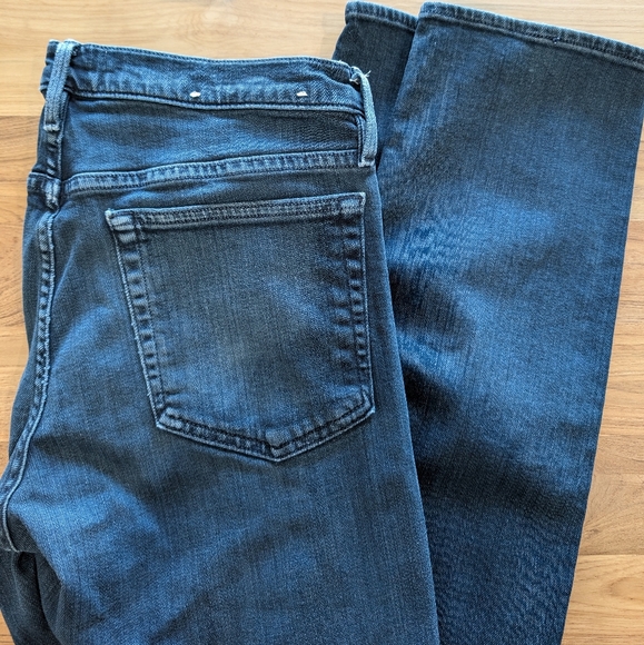 Frame Denim L'Homme Slim Jeans Placid Dark Wash Stretch Denim Size 31 - Picture 10 of 10